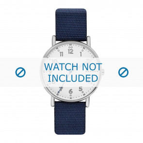 Correa de reloj Skagen SKW6356 Cuero Azul 20mm