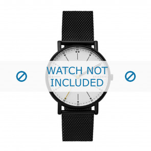 Correa de reloj Skagen SKW6376 Milanesa Negro 20mm