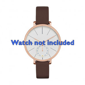 Correa de reloj Skagen SKW2356 Cuero Marrón 12mm
