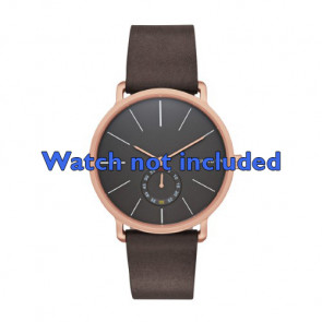 Correa de reloj Skagen SKW6213 Cuero Marrón 20mm