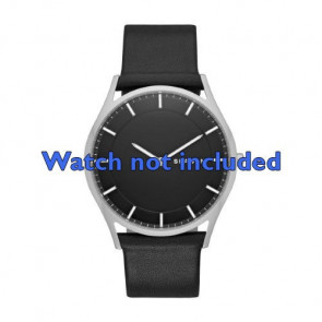 Skagen correa de reloj SKW6220 Piel Negro 22mm