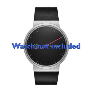 Skagen correa de reloj SKW6236 Piel Negro 22mm 