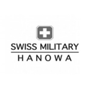 Correa de reloj Swiss Military Hanowa 06-4004.7.04.007 Cuero Negro