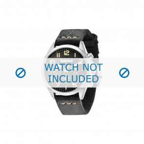 Timberland correa de reloj 14400JS-02 Cuero Negro 22mm