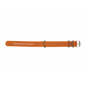 Correa de reloj Timex 4B04600 Nylon/perlón Naranja 20mm