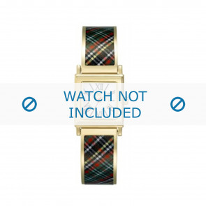 Tommy Hilfiger correa de reloj TH679000915 / TH-54-3-38-0739 - 1700396 Metal Bicolor 16mm