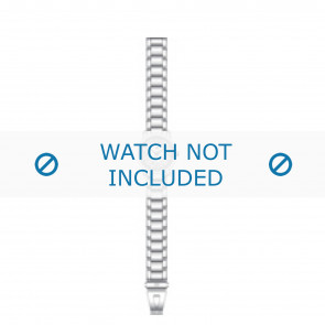 Tommy Hilfiger correa de reloj TH679000916 / TH-61-3-14-0746 - 1780808 Metal Plateado 17mm