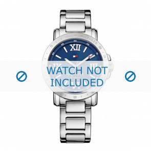 Tommy Hilfiger correa de reloj TH-234-3-14-1703-TH679001160 Metal Plateado