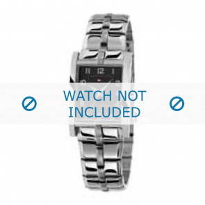 Tommy Hilfiger correa de reloj TH-38-3-14-0689 - TH679000643 / 1780707 Metal Plateado 16mm