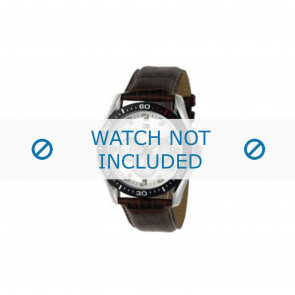 Tommy Hilfiger correa de reloj TH1790605 / TH-01-1-14-0600 / TH679300805 Cuero Marrón + costura marrón