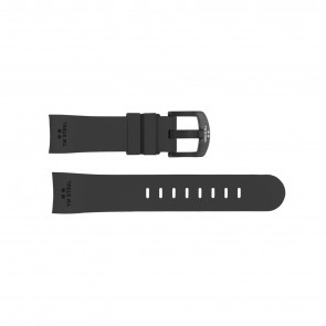TW Steel correa de reloj TWB136 Silicona Negro 22mm