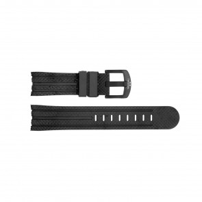 Correa de reloj TW Steel TWB93 Silicona Negro 24mm