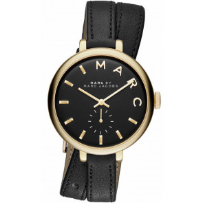 Correa de reloj Marc by Marc Jacobs MBM8663 Cuero Negro 10mm