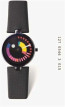 Correa de reloj Rado R070880510.R29546155.01.127.0546.3.015 Caucho Negro 19mm
