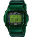 Correa de reloj Casio 10332043 / DW-5600CC-3 / DW-6900CC-3 Plástico Verde 16mm