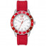 Lacoste correa de reloj 2000668 / LC-54-3-27-2285 Caucho Rojo 18mm