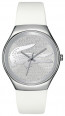 Lacoste correa de reloj 2000785 / LC-71-3-14-2444 Silicona Blanco 18mm