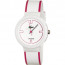 Lacoste correa de reloj 2010529 / LC-46-1-29-2224 Caucho Blanco 14mm