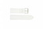 Correa de reloj Universal 283R.09 Cuero Blanco 24mm