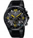 Correa de reloj Casio 10404335 / EFR-515PB-1A2V Plástico Negro 18mm
