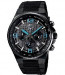 Correa de reloj Casio 10404335 / EFR-515PB-1A2V Plástico Negro 18mm