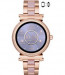 Correa de reloj Michael Kors AMKT5041 Acero inoxidable Rosado 18mm
