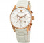 Armani correa de reloj AR5919 Metal Blanco 23mm