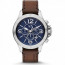 Correa de reloj Armani Exchange AX1509 Cuero Cognac 22mm