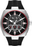 Correa de reloj Armani AX1804 Caucho Negro