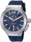 Correa de reloj Armani Exchange AX1812 Silicona Azul 26mm