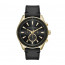 Correa de reloj Armani Exchange AX1818 Cuero Negro 22mm