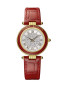 Correa de reloj Balmain B81344212 Cuero Rojo 16mm