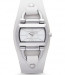 Correa de reloj Fossil BQ1114 Cuero Blanco 10mm