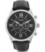 Correa de reloj Fossil BQ1130 Cuero Negro 26mm