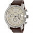 Fossil correa de reloj BQ1177 Cuero Marrón + costura marrón