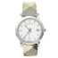 Correa de reloj Burberry BU1798 Cuero Multicolor 20mm