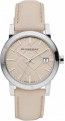 Correa de reloj Burberry BU9107 Cuero Color desnudo