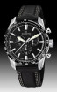 Candino correa de reloj C4429-5 Cuero Negro + costura blanca