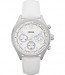 Correa de reloj Fossil CH2823 Cuero Blanco 18mm