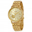 Correa de reloj Fossil ES3788 Acero inoxidable Chapado en oro 20mm