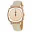 Correa de reloj Fossil ES3997 Cuero Beige 18mm