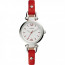 Fossil correa de reloj ES4119 Cuero Rojo 7mm