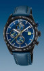 Correa de reloj Festina F20344-2 Cuero Azul 22mm