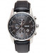 Correa de reloj Fossil FS4761 Cuero Negro 24mm