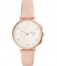 Correa de reloj Fossil FTW5029 Cuero Rosa 16mm