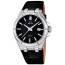 Correa de reloj Jaguar J666-4 / J666-5 / J666-7 / J667 Cuero Negro 28mm