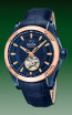 Correa de reloj Jaguar J812-A / J815-A Cuero Azul