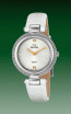 Correa de reloj Jaguar J832-1 Cuero Blanco