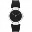 Correa de reloj Jacob Jensen JJ111 Caucho Negro