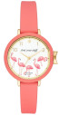 Correa de reloj Kate Spade New York KSW1444 Silicona Rojo